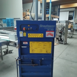 Cardboard press strautman
